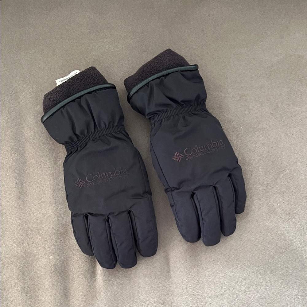 Columbia Black Winter Ski Gloves